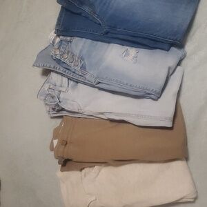 Girls Size 7 Pants Bundle